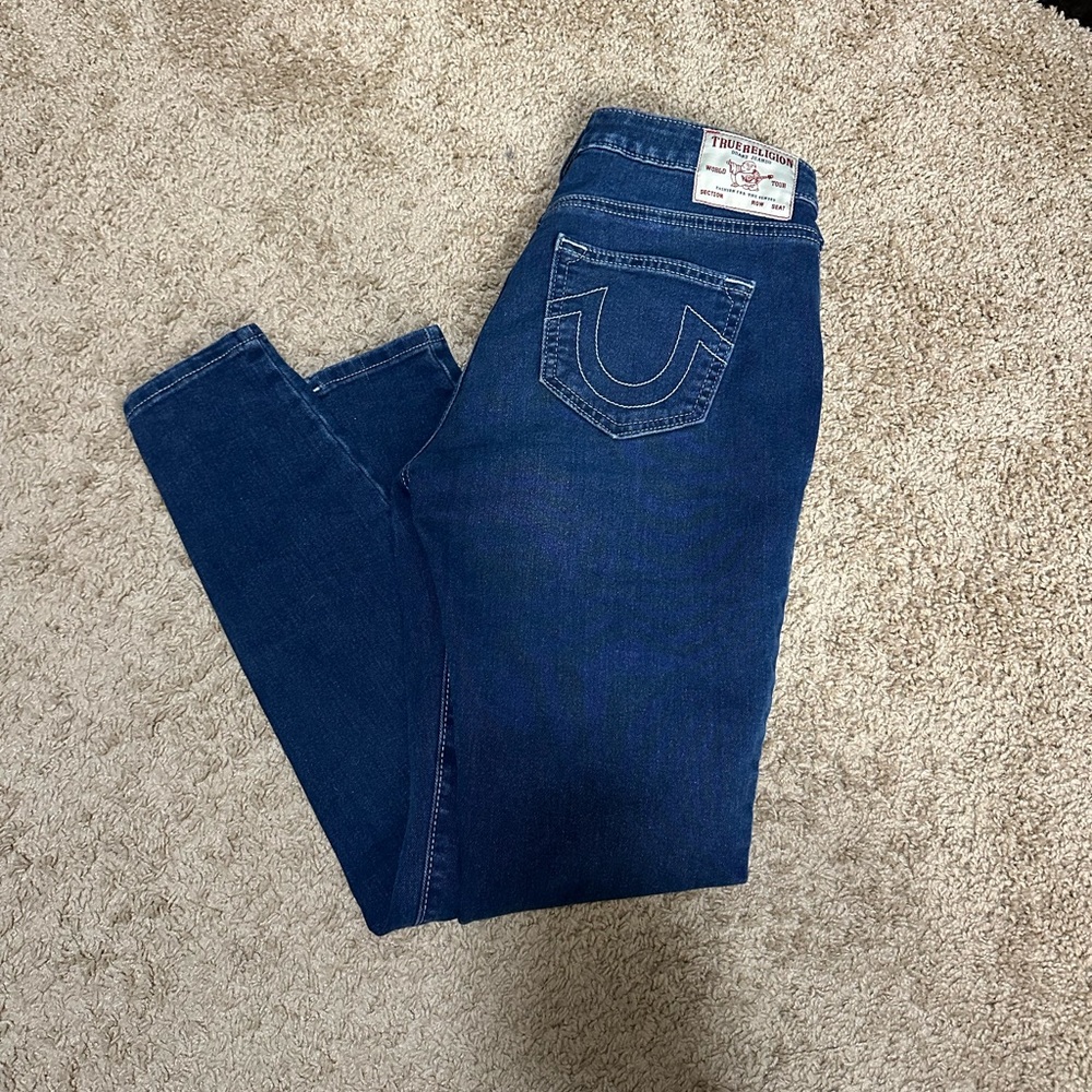 True religion 28 skinny jeans
